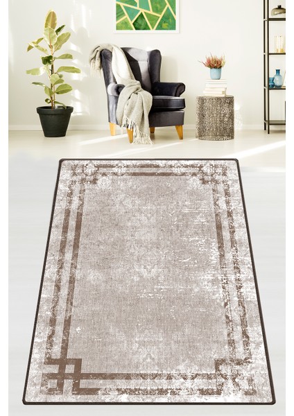 Faible Kaymaz Taban Yıkanabilir Antibakteriyel Halı Yolluk Djt 100 x 160