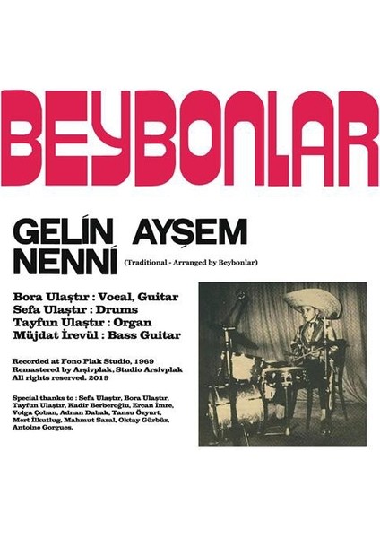 Beybonlar Gelin Ayşem Single Plak