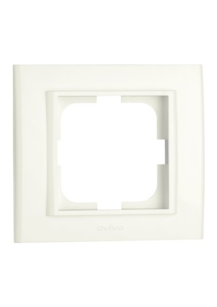 Tekli Çerçeve Beyaz Renk