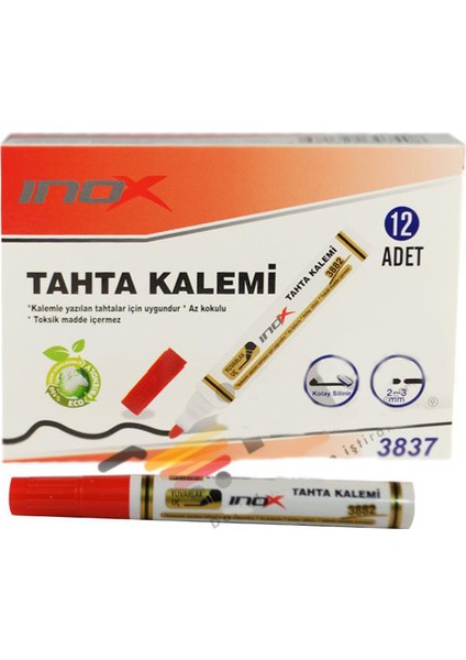 Inox Okulmix Tahta Kalemi 12'li