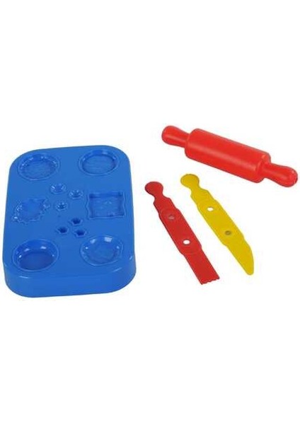 Play Dough Üç Renk Hamburger Set (Oyun Hamuru)