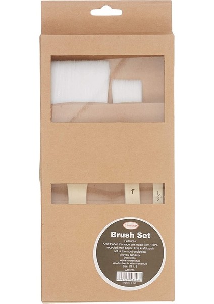 Zemin Fırça Seti 1/2+1+2