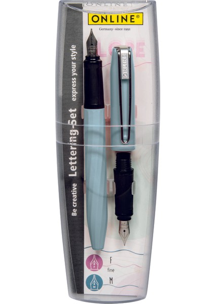 Lettering-Set Slope Grey D.k. M F