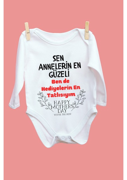 Dünyanın En Güzel Annesi Desenli