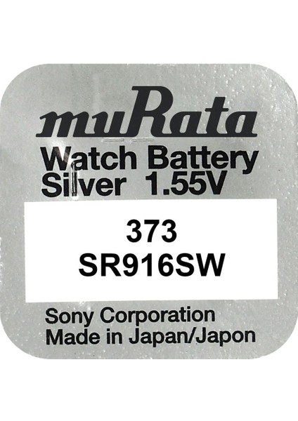 Fano Sony Murata Sr 916 Sw 373 Saat Pili 2 Adet fiyatları