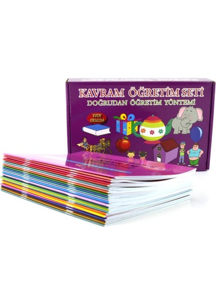 Kavram Öğretim Seti - 25 Kitap Takım