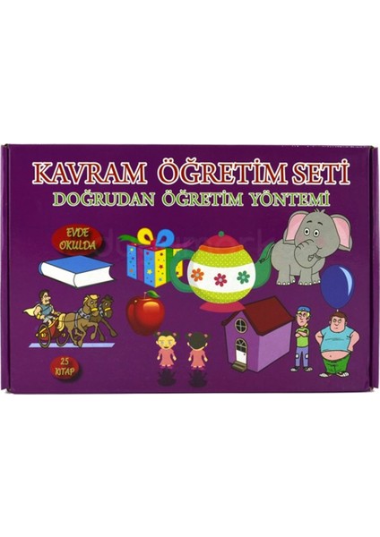 Kavram Öğretim Seti - 25 Kitap Takım