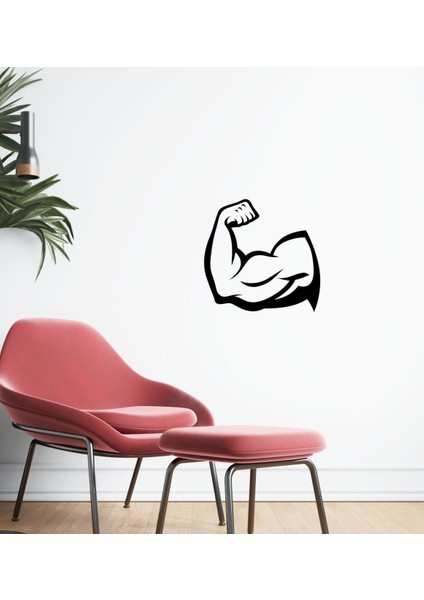 Gift Gym Tasarımlı Duvar Sticker-6