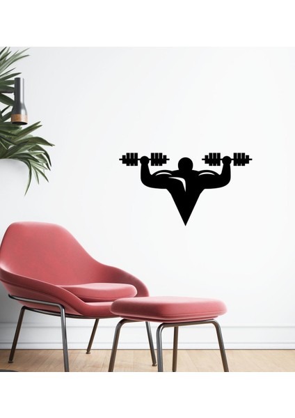 Gift Gym Tasarımlı Duvar Sticker-2