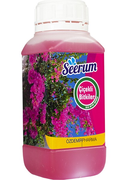 Özdemir Pharma Seerum Çiçekli Bitkiler Için Sıvı Bitki Besini 500 ml