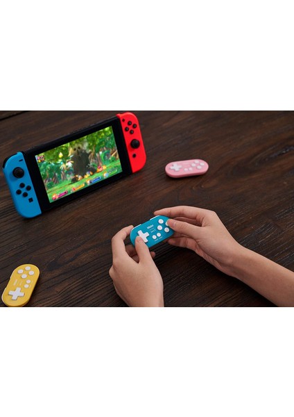 Zero 2 Bluetooth Oyun Kolu Nintendo Switch, Pc, Mac Os, Android Turkuaz fırsatları