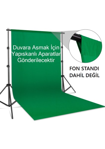 Chromakey Green Screen - Greenbox Yeşil Fon Perde 150 x 200 cm Fotoğraf Stüdyosu Youtube Tiktok Için Yeşil Arka Plan fiyatları