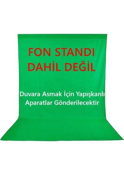 Chromakey Green Screen - Greenbox Yeşil Fon Perde 150 x 200 cm Fotoğraf Stüdyosu Youtube Tiktok Için Yeşil Arka Plan fırsatları