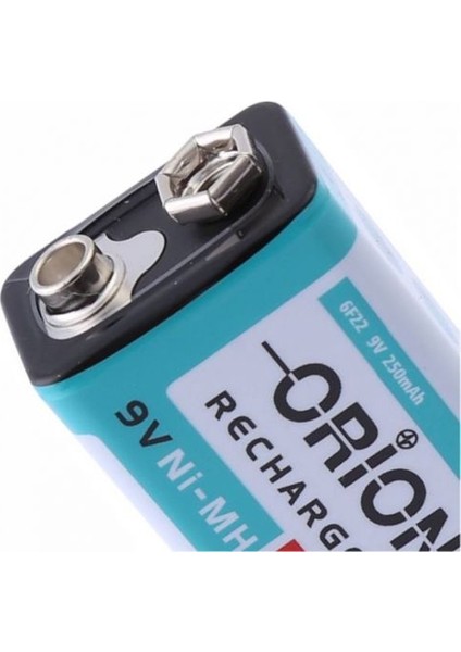 9V 250MAH Ni-Mh Şarj Edilebilir Pil
