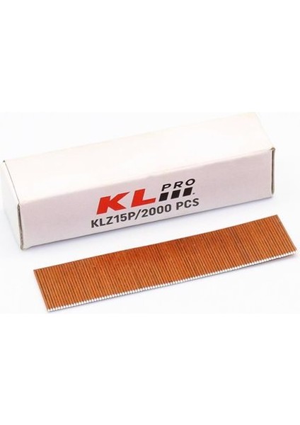 15MM Havalı Çivi Tabanca Çivisi Başsız 2000 Adet KLZ15P