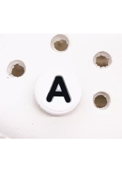 Crocs Jibbitz Terlik Süsü Yuvarlak Harfler