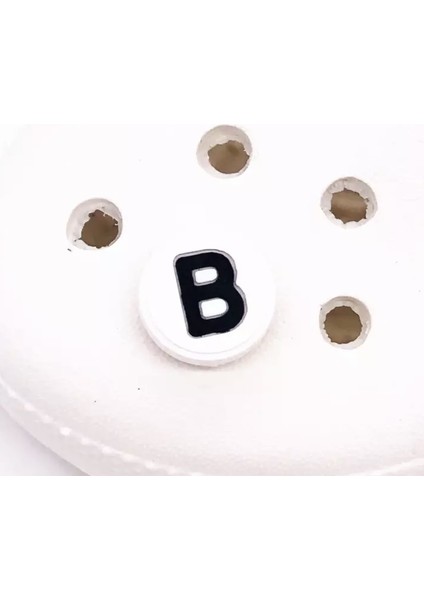 Crocs Jibbitz Terlik Süsü Yuvarlak Harfler