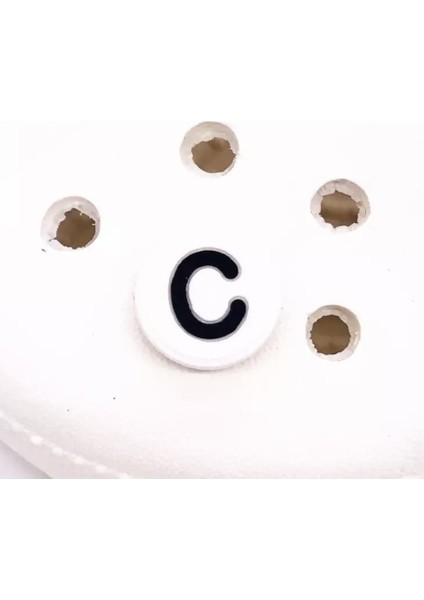 Crocs Jibbitz Terlik Süsü Yuvarlak Harfler