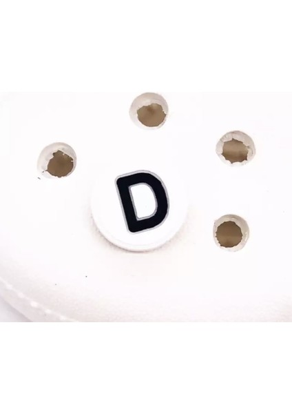 Crocs Jibbitz Terlik Süsü Yuvarlak Harfler