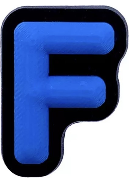 Crocs Jibbitz Terlik Süsü Renkli Harfler