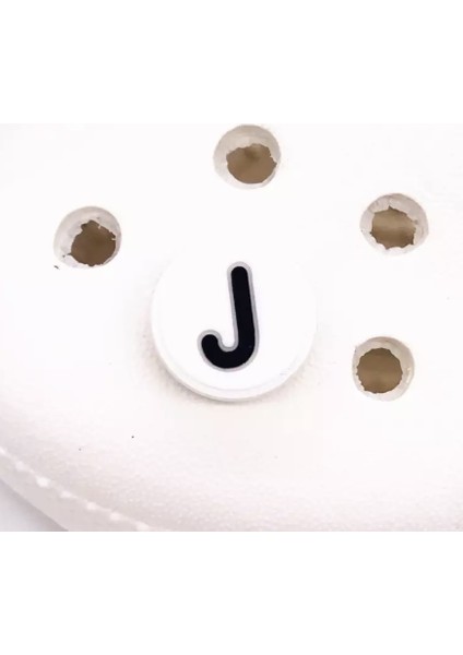 Crocs Jibbitz Terlik Süsü Yuvarlak Harfler
