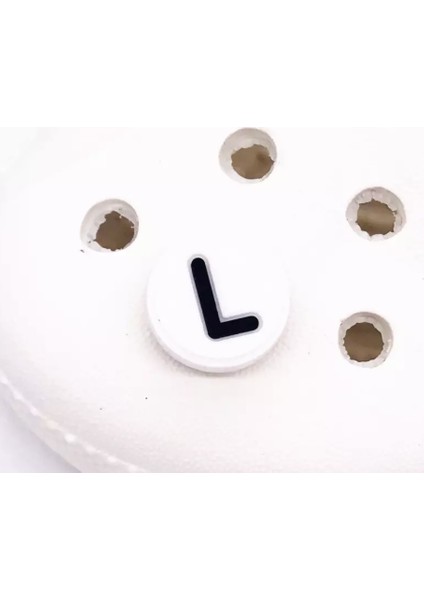 Crocs Jibbitz Terlik Süsü Yuvarlak Harfler