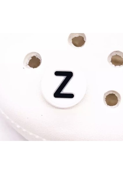 Crocs Jibbitz Terlik Süsü Yuvarlak Harfler