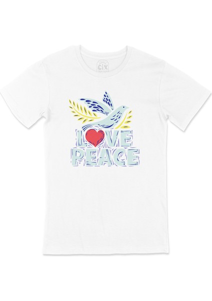Love And Peace Tişört