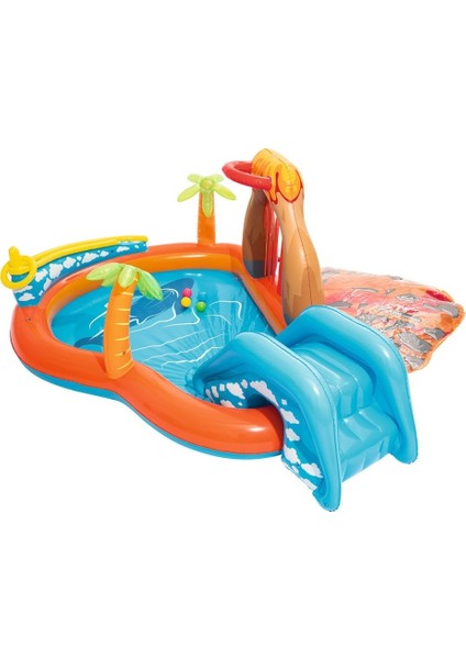 Aquapark Macera Adası Şişme Havuz BW53069