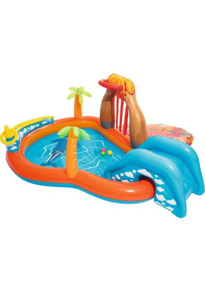 Aquapark Macera Adası Şişme Havuz BW53069 fiyatları