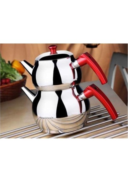 Paslanmaz Çelik Çaydanlık Orta Boy fiyatları