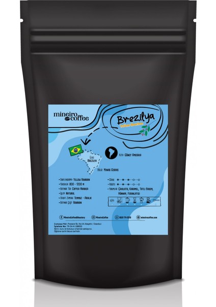 Brezilya Yellow Bourbon 250 gr Kahve fiyatları