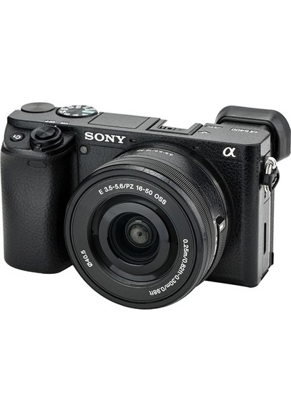 KS-A6400L Deri Görünümlü Koruyucu Film Sony A6400, A6300, A6100 16-50MM modelleri
