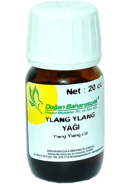 Ylang Ylang Yağı 20 cc