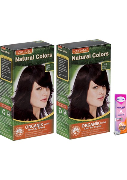 4rr Koyu Kızıl 2 Adet