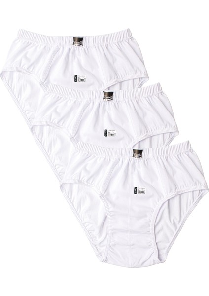 Erkek 3 Adet Pamuklu Kom Slip Külot 3'lü Paket 0109-