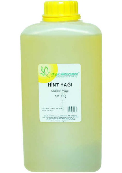 Hint Yağı Pet Bidon 1000 gr