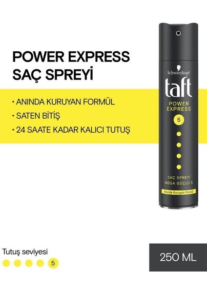 Glıss Supreme Length Şampuan 500 Ml + Saç Kremi 360 Ml + Taft Power Express Saç Spreyi 250 Ml