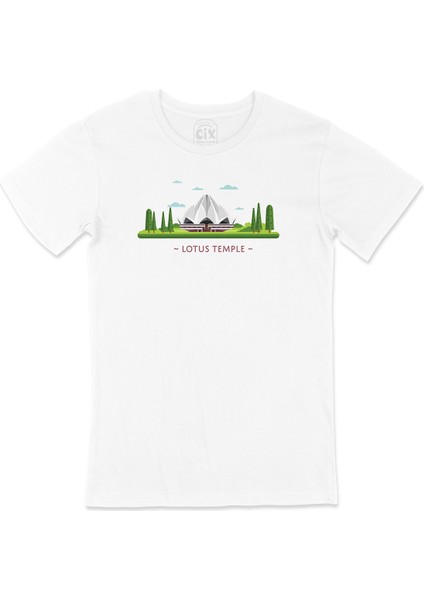 Lotus Tapınağı Tişört