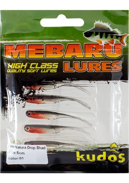 Natura Drop Shad 5cm Silikon Yem