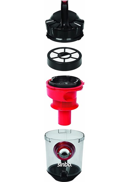 Elektrikli Süpürge Cyclonic Torbasız Kırmızı SVC8605