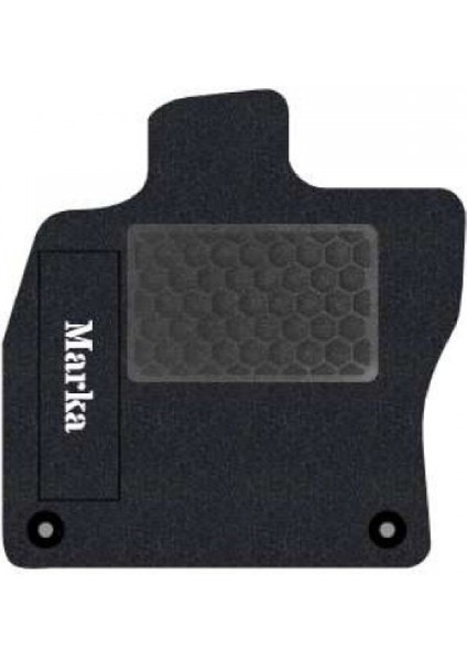 Honda Civic Vtec 01-05 Siyah Halı Beyaz Kenar Petek Topuk Halı Paspas fiyatları