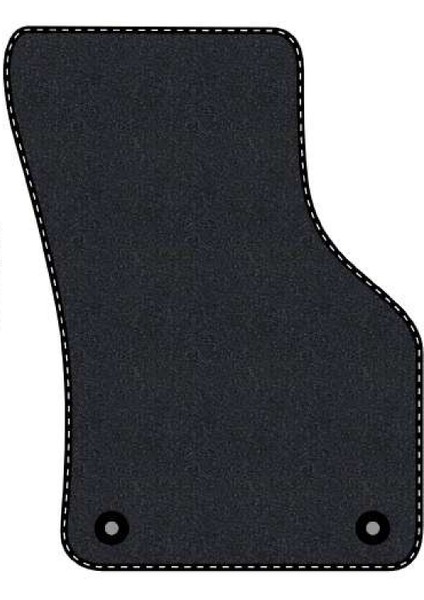 Renault Megane 3 2008-2016 Hatchback Siyah Halı Siyah Kenar Petek Topuk Halı Paspas modelleri