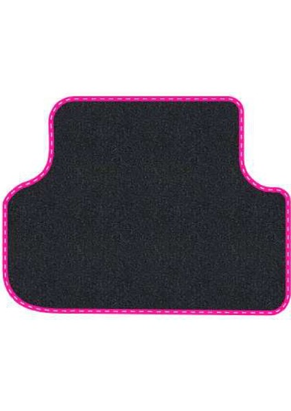 Honda Civic Fd 2006-2011 Sedan Siyah Halı Pembe Kenar Elipsler Topuk Paspas fırsatları