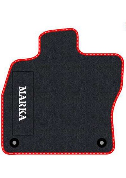 Honda Civic Fd 2006-2011 Sedan Uyumlu Siyah Halı Kırmızı Kenar Paspas fiyatları