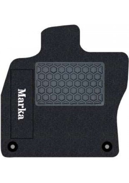Honda Civic Fk-Fn 2006-2012 Hatchback Siyah Halı Beyaz Kenar Deri Petek Topuk Paspas fiyatları
