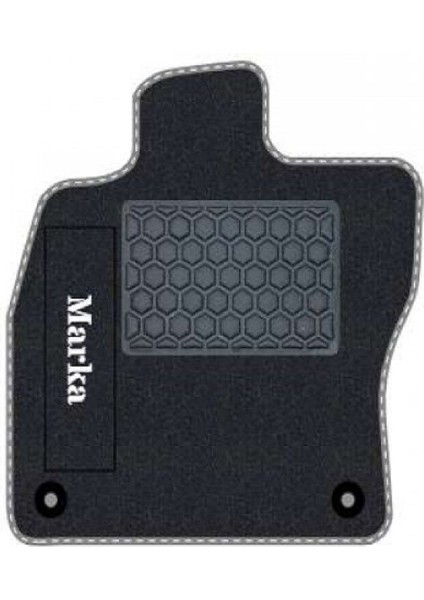 Honda Civic Eg 1991-1995 Hatchback Siyah Halı Gri Kenar Deri Petek Topuk Paspas fiyatları