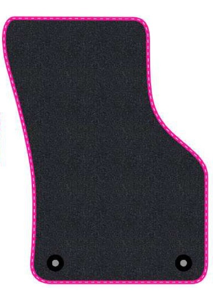Honda Civic Euro Hatchback 2003-2005 -5 Kapı Makyaj Uyumlu Siyah Halı Pembe Kenar Paspas modelleri