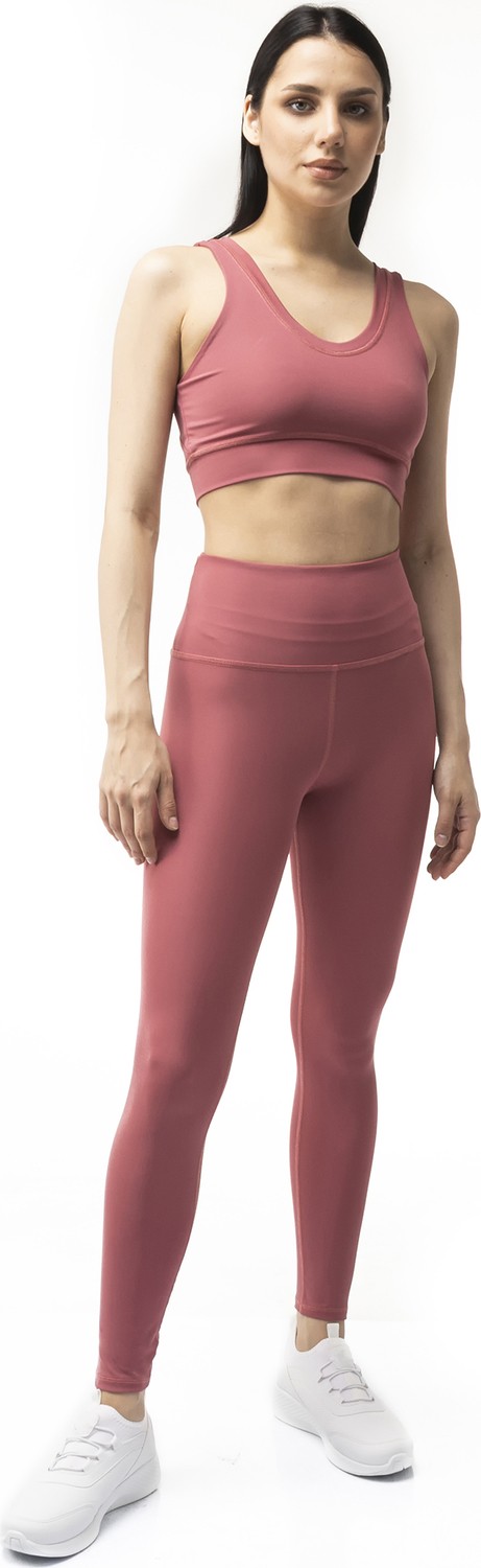 The Step Sports Straight Yüksek Bel Toparlayıcı, Sıkılaştırıcı Yoga Tayt 25"