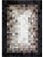 Gloria TD425 Siyah Kahverengi Modern Desen Dokuma Saçaklı Kilim 1